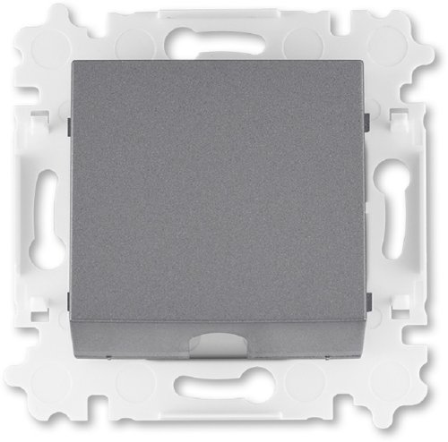 Вавод кабеля без рамки ABB EPJ Levit сталь картинка